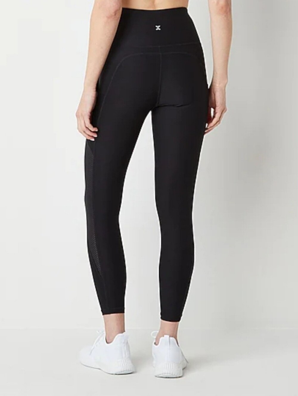 Xersion Black High-Rise Leggings with Side Pockets - Picture 11 of 13